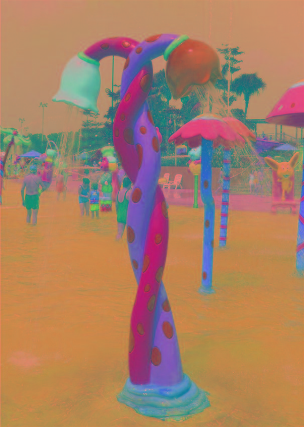 花蕾喷水